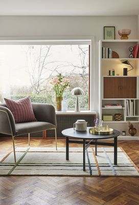 Hübsch Eyrie Loungestol brun