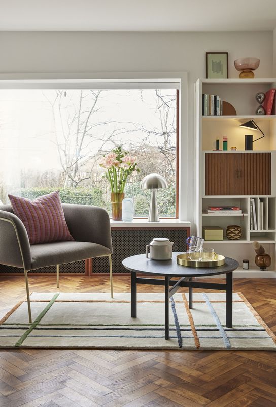 Hübsch Eyrie Loungestol brun