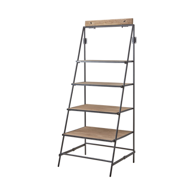 Affari of Sweden STANLEY Hylla, Svart/Natur