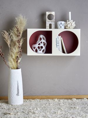 Bloomingville Graphia bokhylla, vit, MDF