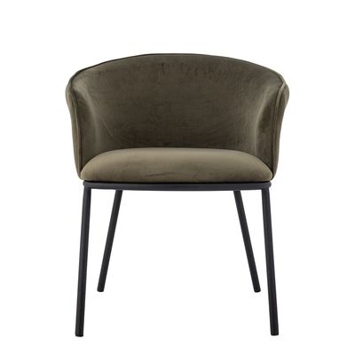 Bloomingville Cortone Matstol, Grön, Återvunnen polyester, L60xH76xW63 cm