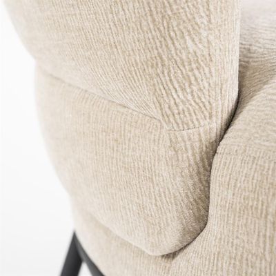 Eleonora Fåtölj David - Taupe Safari Mullvad