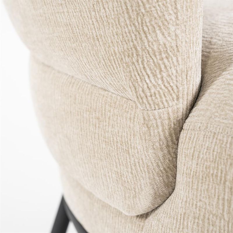 Eleonora Fåtölj David - Taupe Safari Mullvad