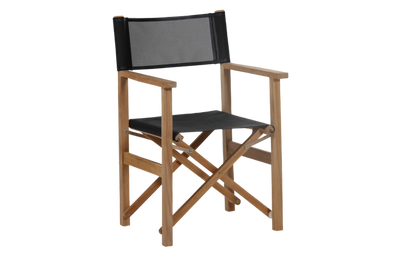 Brafab Drama Regissörsstol Svart / Teak