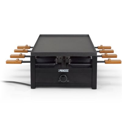 Princess Raclette 162655  Black Steel Raclette för 8pers.