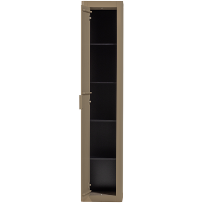 WOOOD Gunnar Smalt Högt Skåp i Furu, Färg: Mud