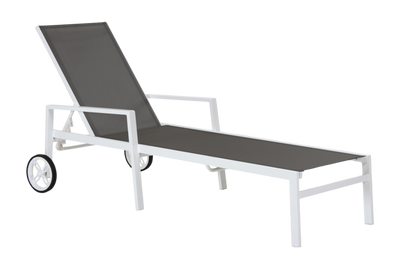 Brafab Leone Vilsäng Vit/Grå