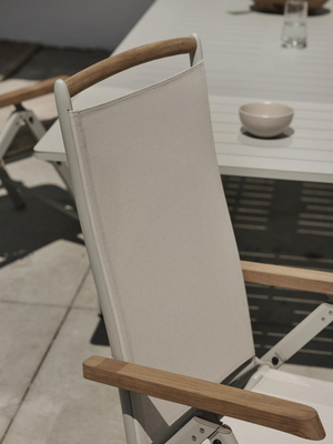 Brafab Andy Positionsstol Ljusgrå/Offwhite