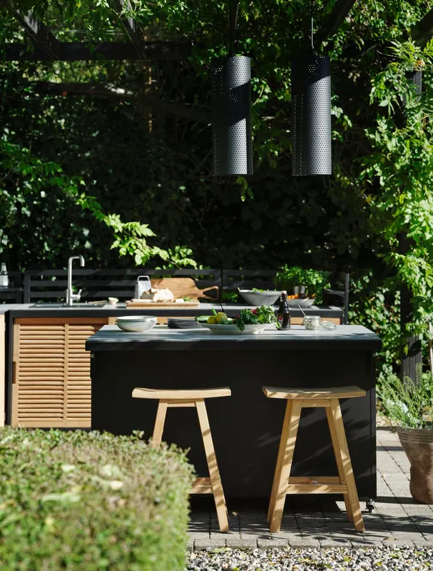 Brafab Keros Barstol i Naturlig Teak
