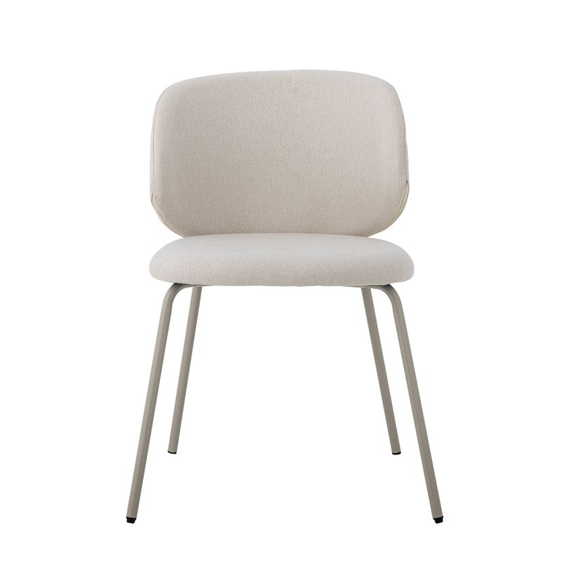 Bloomingville Ponte Matstol, Grå, Polyester, L53xH77xW55 cm