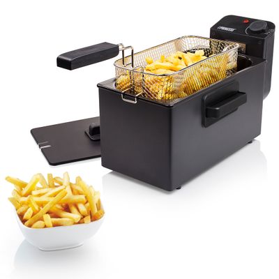 Princess Fritös 3l  182727 Rostfritt stål. Svart