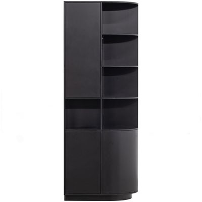 WOOOD FINCA Förvaringsskåp Höger 78 cm Tall Djupsvart