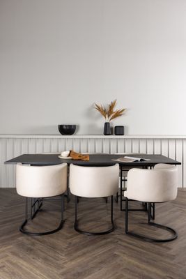 Venture Home Matgrupp Ystad med stolarna Simrishamn