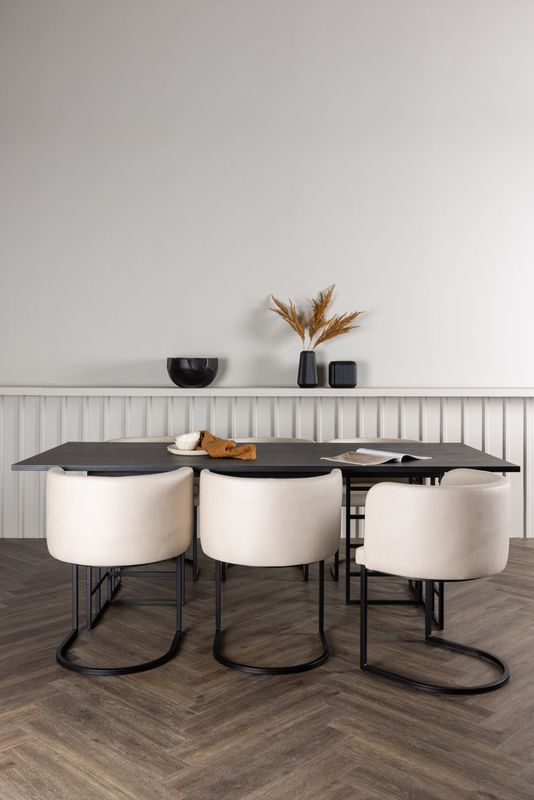 Venture Home Matgrupp Ystad med stolarna Simrishamn