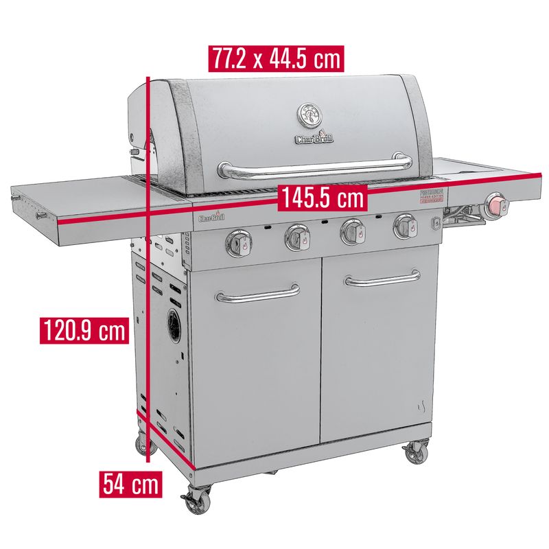 Char-Broil Gasolgrill Professional POWER EDITION 4     140985