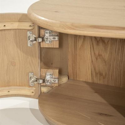 Eleonora TV-bänk Josh 180 cm - Naturlig Ek