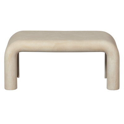 WOOOD Stani Soffbord i Fiberlera - Naturliga, Set om 2