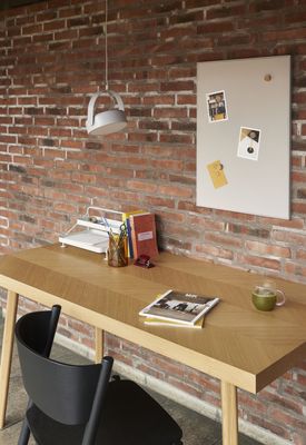 Hübsch Herringbone Matbord Liten Natur 160x80xh75cm