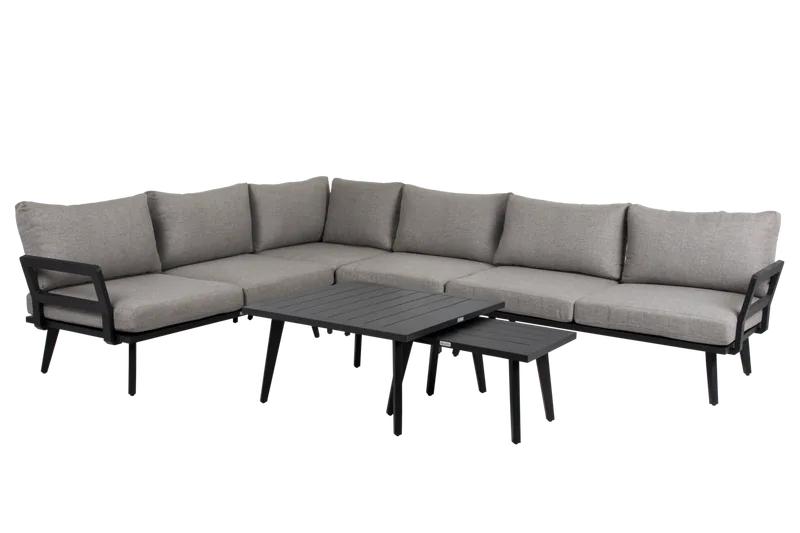 Brafab Villac 2-sits Modul Svart/Beige
