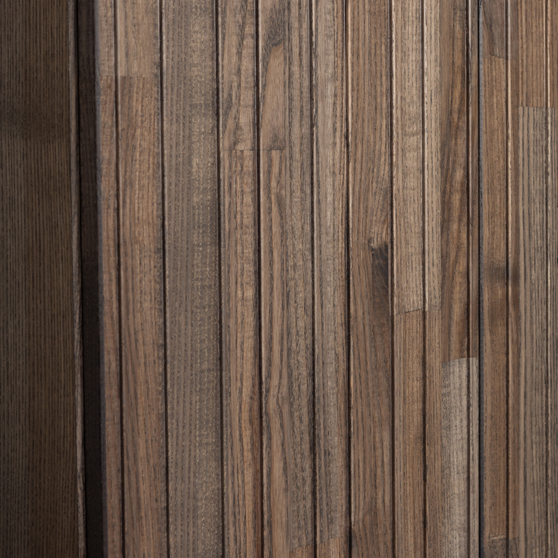 WOOOD New Gravure Skåp med Låda i Askfanér Espresso