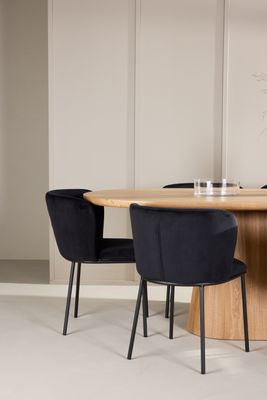 Venture Home Matbord Stjärnö med Edina Stol