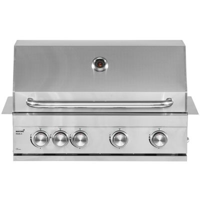 Mustang Gasolgrill för inbyggnad 4-brännare Pearl 4