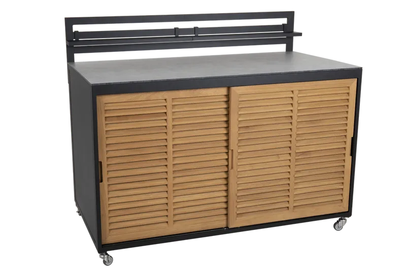 Brafab Fornax Stor Utekök Svart/Teak