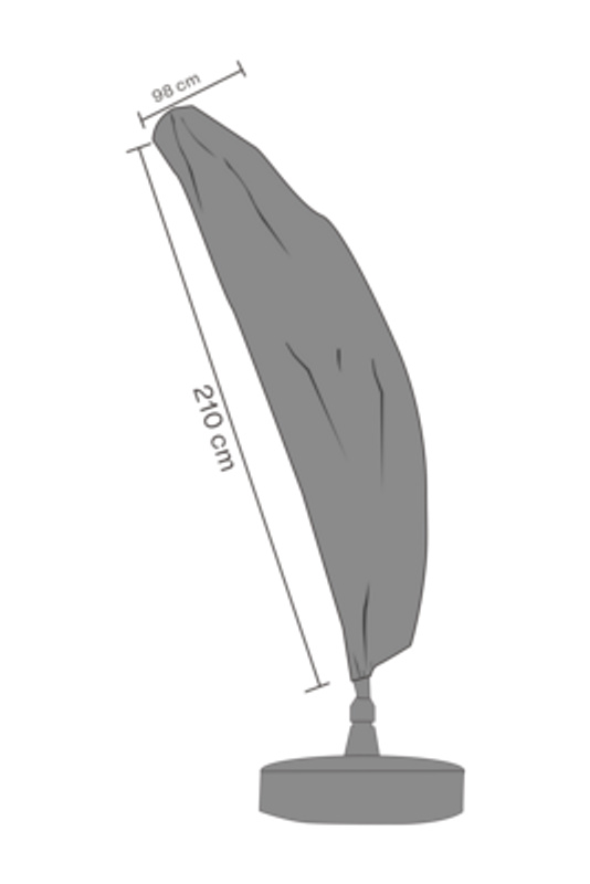 Brafab Parasollskydd Easy Sun 265x75 cm Waterproof