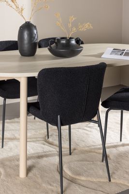 Venture Home Andy Matbord med Modesto Matstolar