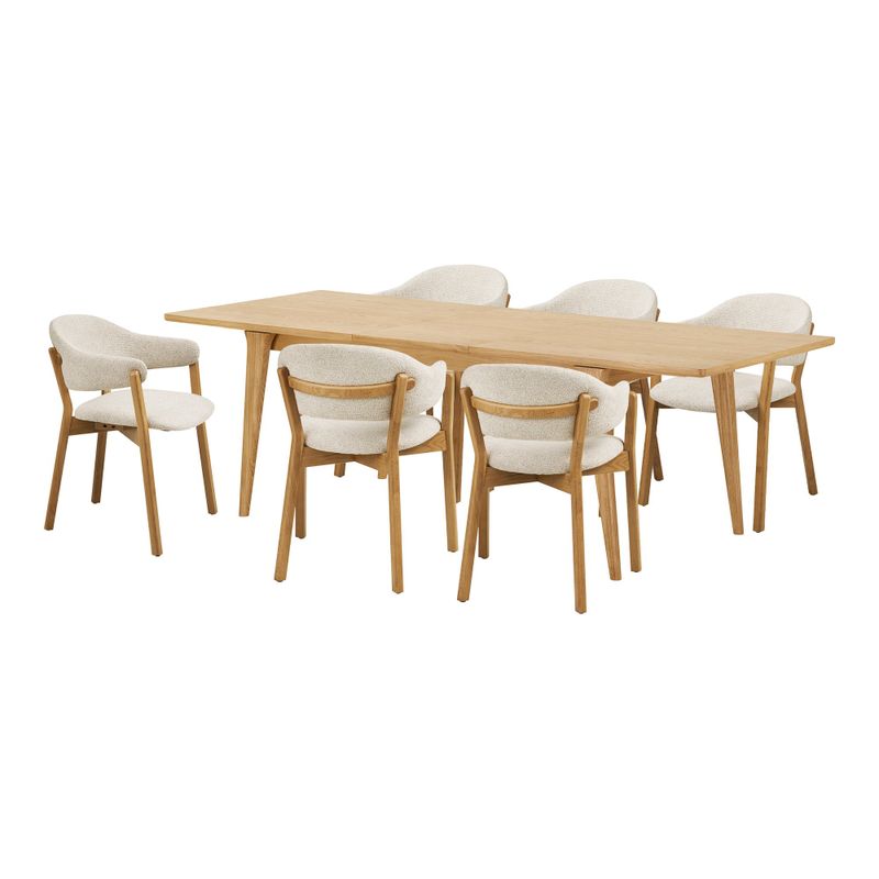 House Nordic Darwin och Dunkirk Matgrupp Natur/Beige