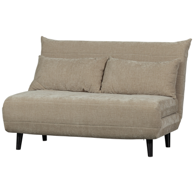 WOOOD XEM 1-Personers Sängsoffa i Sammet Natur