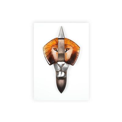 Målerås Leo, Ltd Ed 49ex Väggskulptur