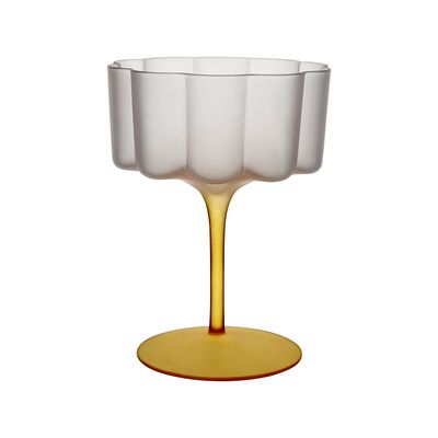 Affari of Sweden LILLIE Cocktail/dessertglas, Gul 4-pack