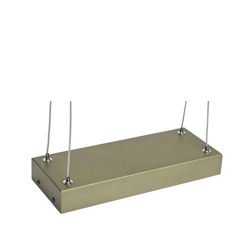 Hübsch Tube Pendant Large - Metallic Grön