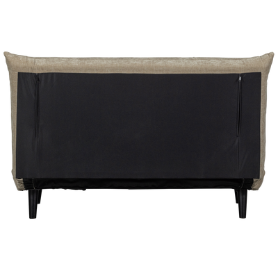 WOOOD XEM 1-Personers Sängsoffa i Sammet Natur