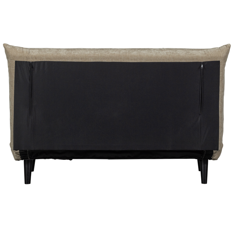 WOOOD XEM 1-Personers Sängsoffa i Sammet Natur