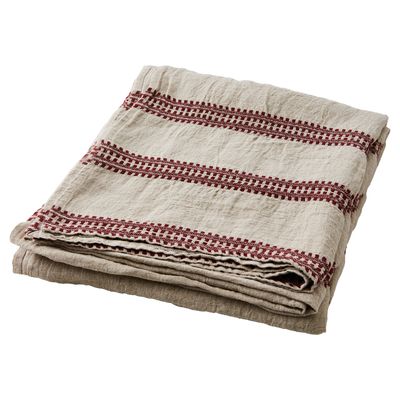 Affari of Sweden NOEL Bordsduk, Röd/lingrå