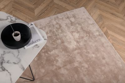 Venture Home Indra Matta – Beige Viskosmattor