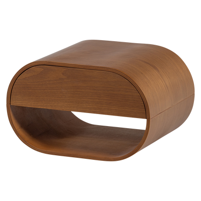 WOOOD Momo Hängande Låda/Nattduksbord Trä Brun [fsc]