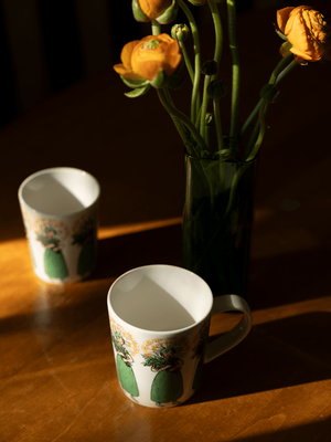 Design House Stockholm Elsa Beskow Mugg Mrs Dill 40 cl med öra