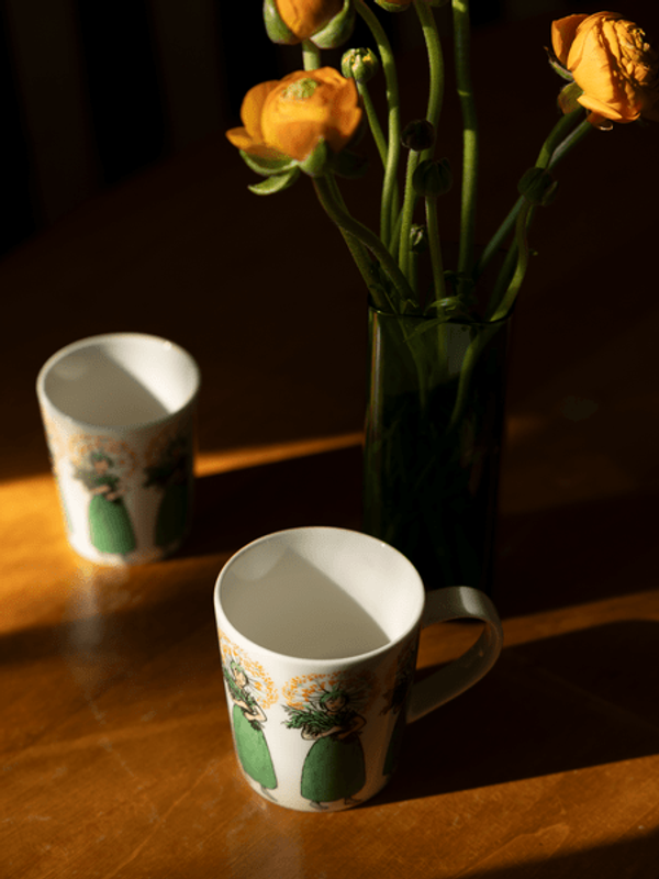 Design House Stockholm Elsa Beskow Mugg Mrs Dill 40 cl med öra