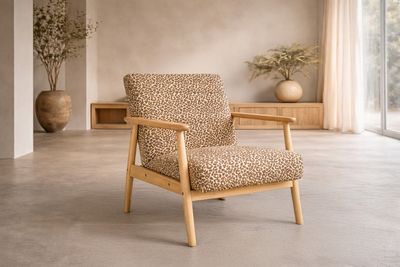 Venture Home Runbert Loungefåtölj Brun