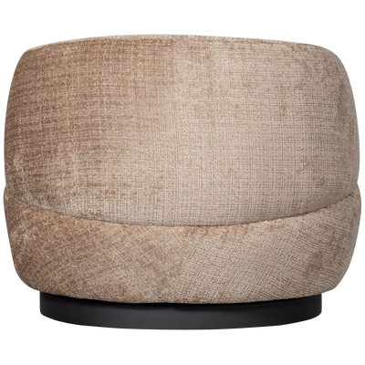 WOOOD Woolly Snurrfåtölj Chenille Sand