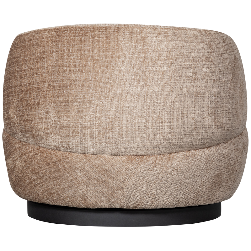 WOOOD Woolly Snurrfåtölj Chenille Sand