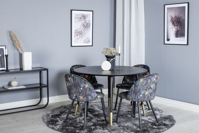 Venture Home Matgrupp Dipp med stolarna Velvet