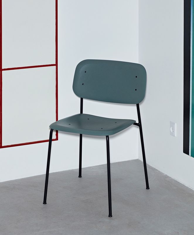 HAY Soft Edge 45 stol Dusty green