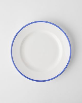 Gustavsbergs Porslinsfabrik Sommar Hav tallrik 22 cm med bräm