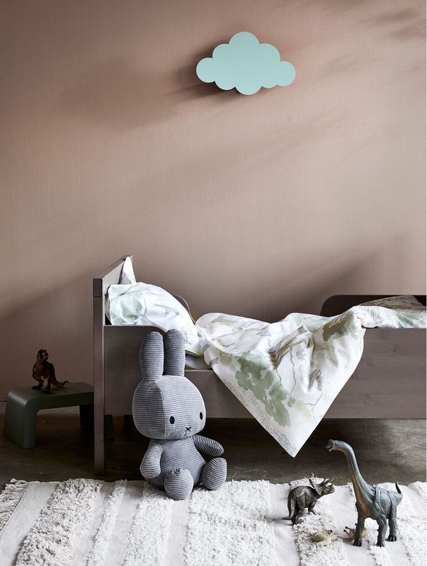 Høie Sattao påslakanset baby grön 70x80 cm 2 delar