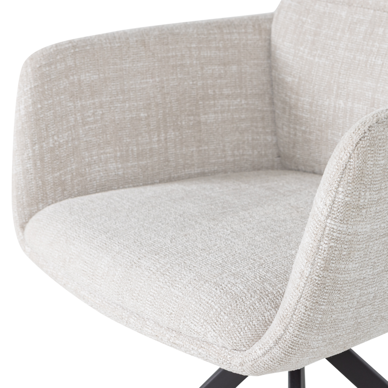 WOOOD Grant Matstol Naturel Melange [FSC]