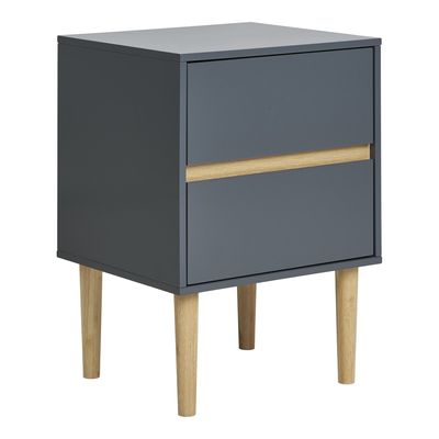 House Nordic Bisley Sidobord Mörkgrå